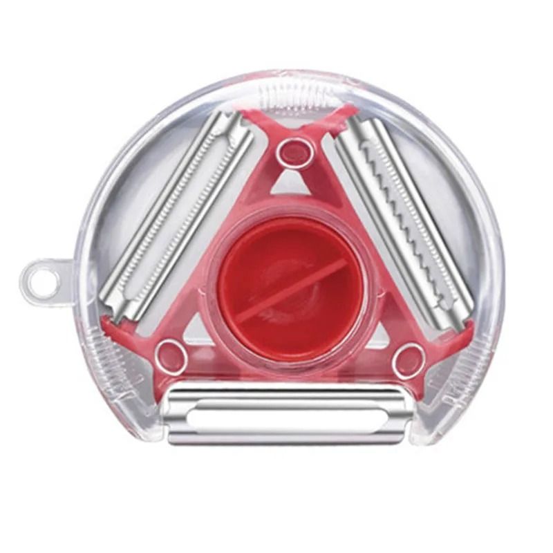 3 in 1 Magic Trio Peeler Set Slicer Shredder and Julienne Cutter
