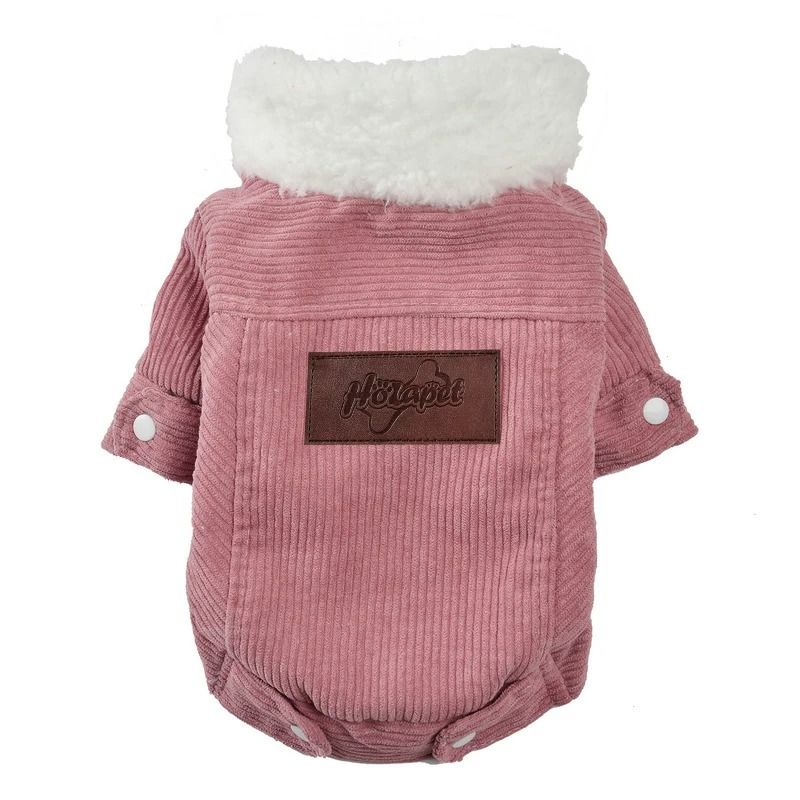 Winter Warm Fleece Dog Jacket for Small and Medium Dogs
