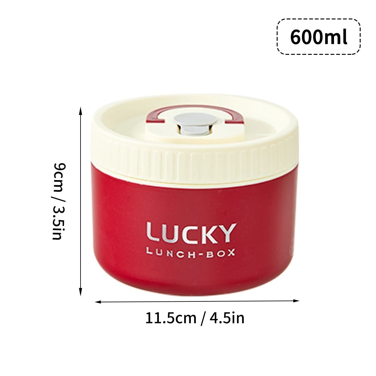 WORTHBUY Portable Thermal Lunch Box For Kids Stainless Steel Bento Box