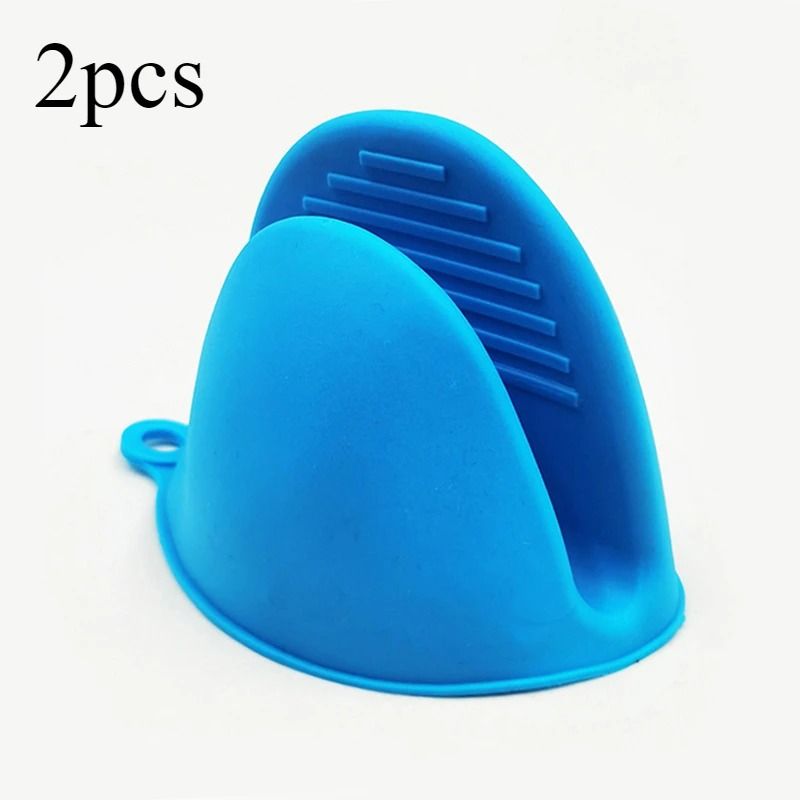 2pcs Thicken Baking Silicone Oven Mitts