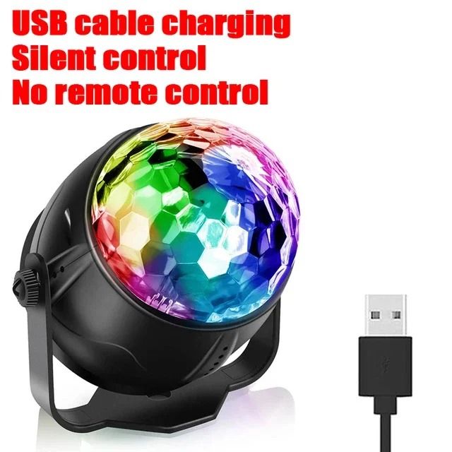 LED Stage Disco Light Rotating DJ Ball Strobe Light