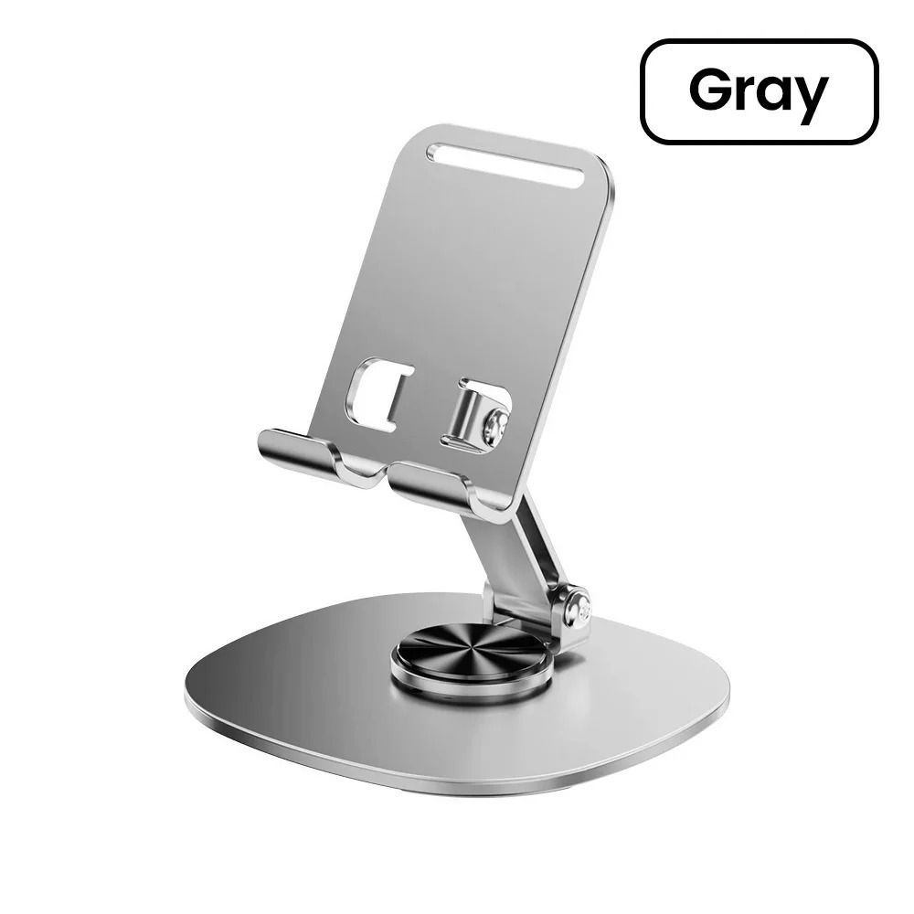 Rotating Table Cell Phone Holder Stand for Desk and Mobile Devices