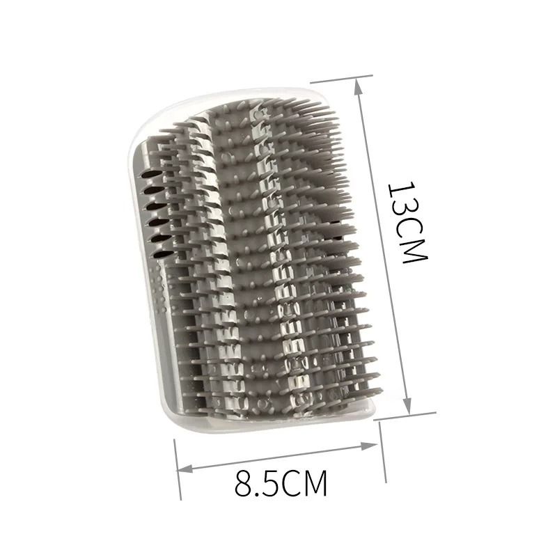 Massage Pet Cat Brush Corner Scratcher Hair Removal Comb