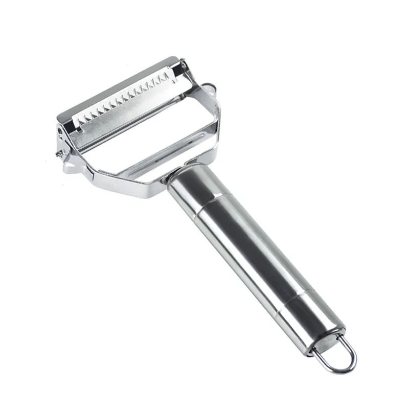Stainless Steel Double-Head Vegetable Peeler Melon Planer Multiple Function Fruit and Vegetable Peeler