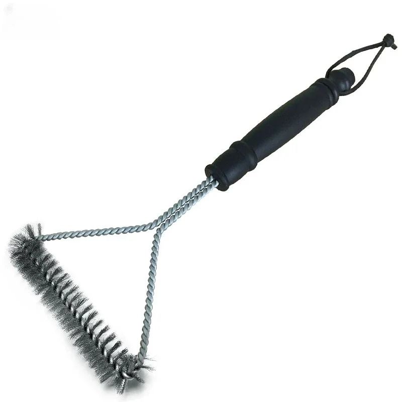 Stainless Steel BBQ Grill Cleaning Brush for Barbecue Grates and Outdoor Grills