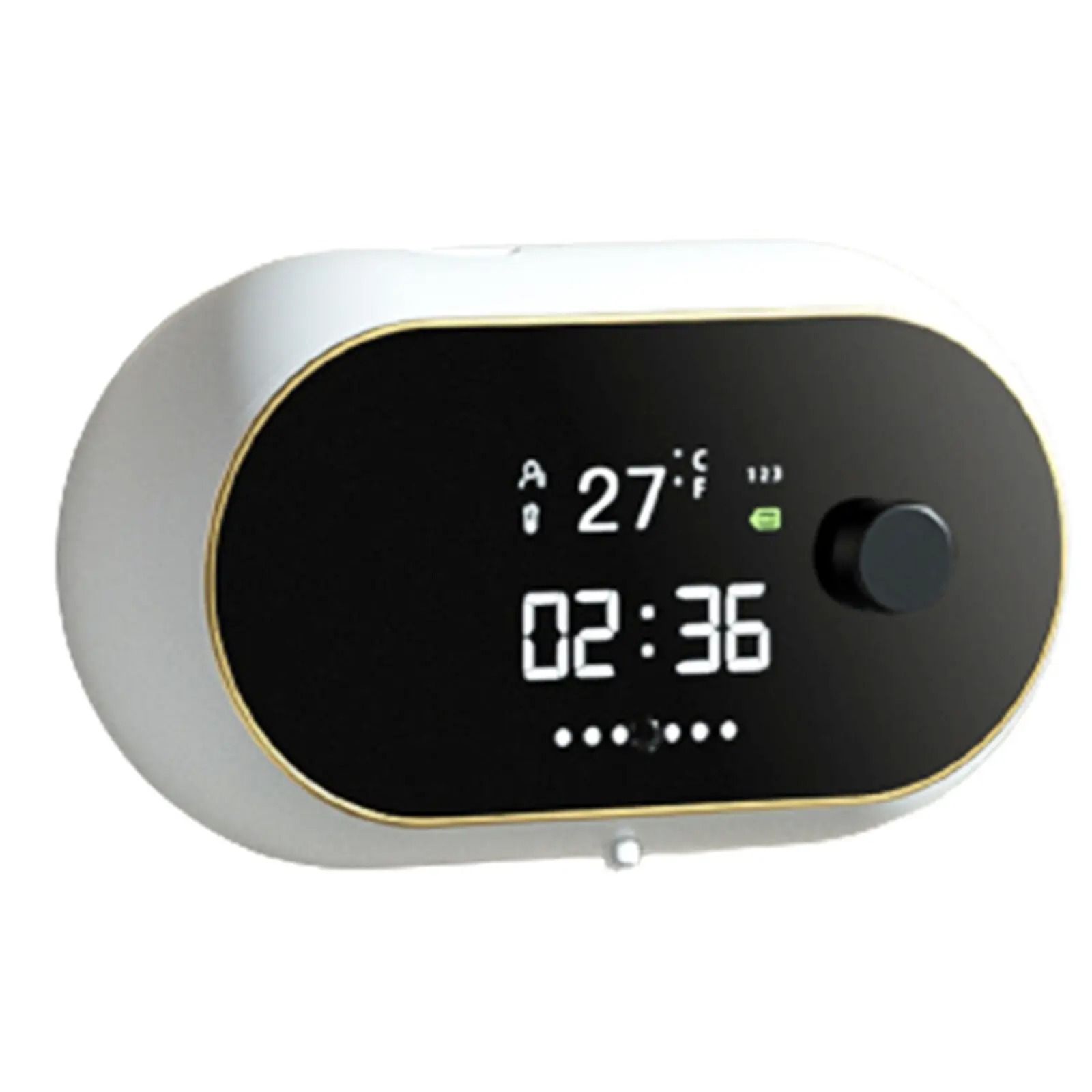 Automatic Soap Dispenser USB Charging Infrared Sensor with LED Temperature Display Wall Mount Foam Machine