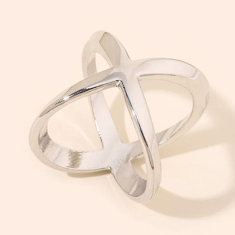 X Shaped Scarf Clips Elegant Silk Scarf Buckle Rings for Women