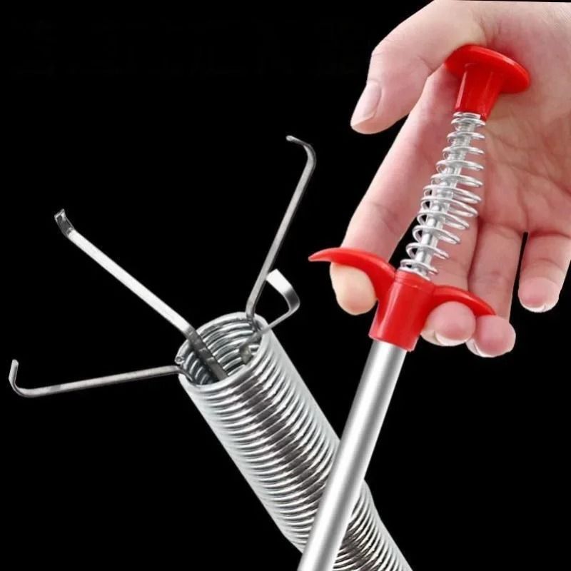 Tools Pusing Pusing Hand Pinch Cleaning Sewer Pipe Plunger Four Claw Telescopic | Inspire ...