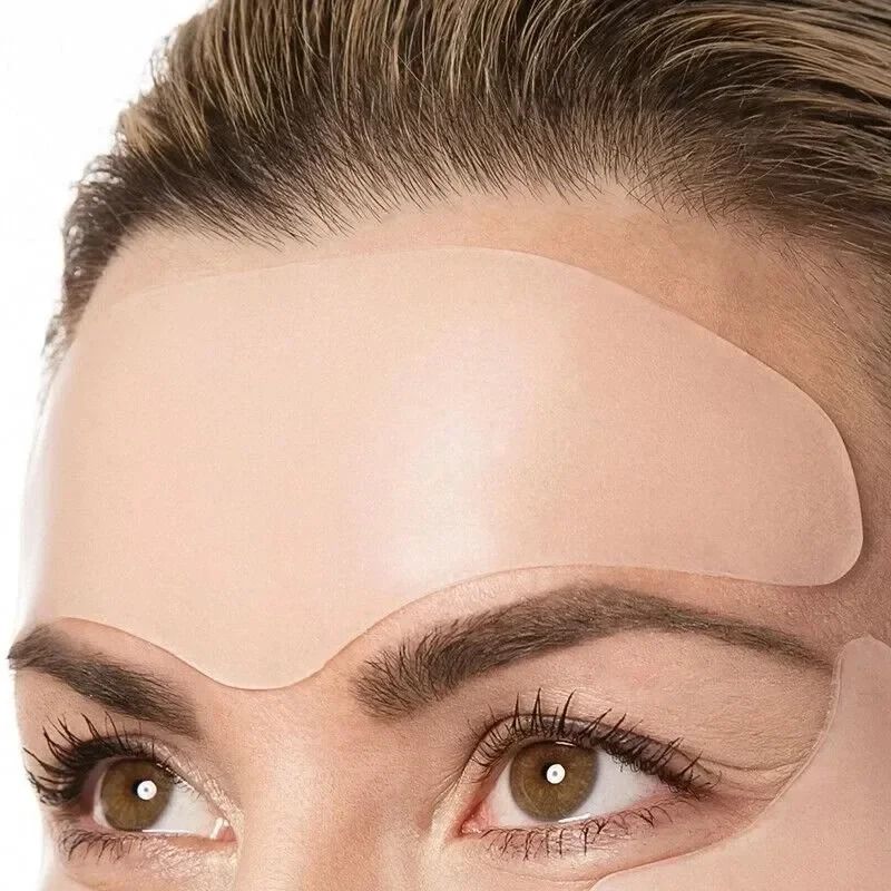 Reusable Silicone Wrinkle Patches for Forehead Eyes and Neck Anti Aging Skin Smoothing Pads