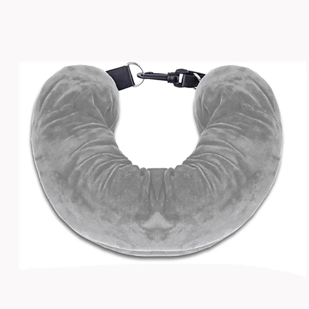 Fillable Travel Neck Pillow Stuff With Clothes Portable Pillowcase Storage Bag