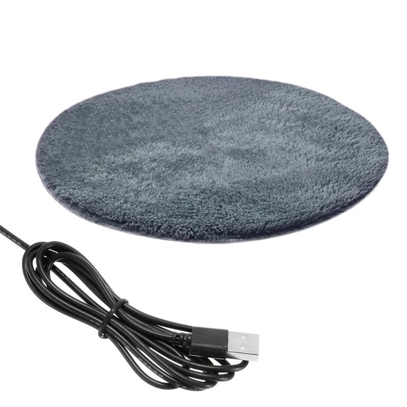 USB Heated Pet Blanket Plush Pad for Cats and Dogs