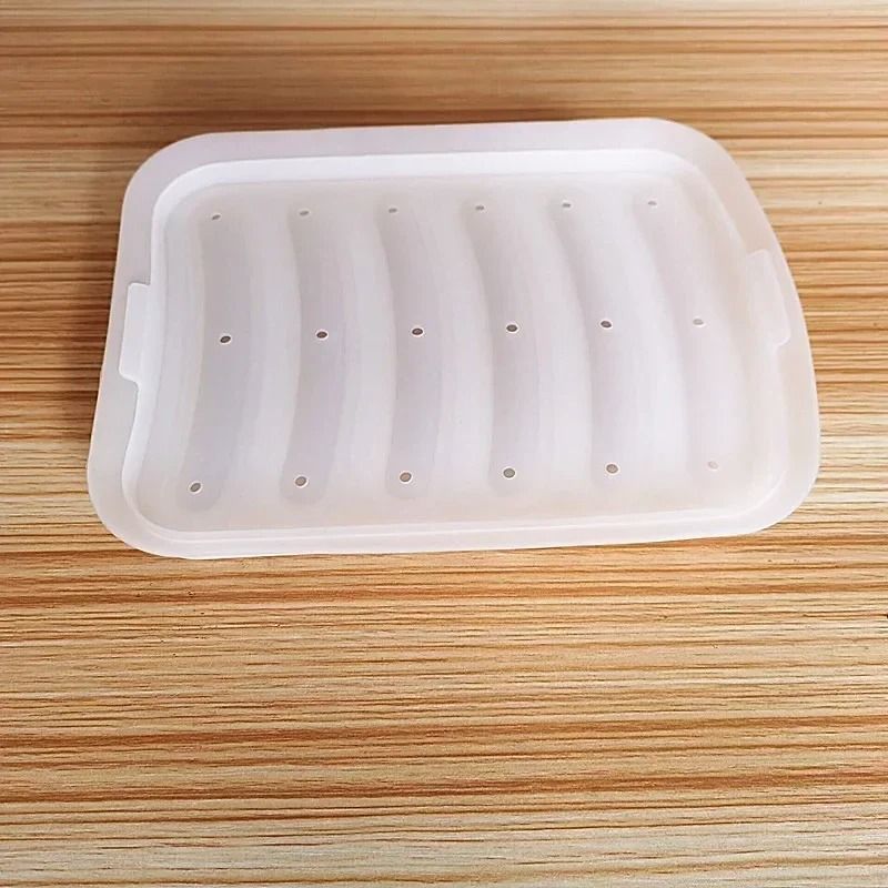 Silicone Sausage Mold Tray for Homemade Food and Baby Meals