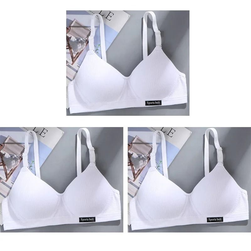 Seamless Wireless Push Up Bra Set for Girls and Women