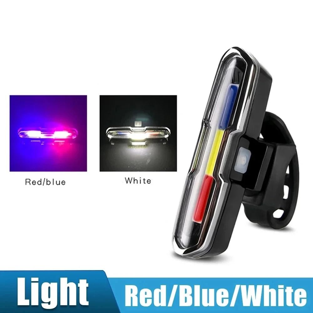 Bike Light Taillight LED Ultra Bright USB Charging Safety Warning Bicycle Rear Light