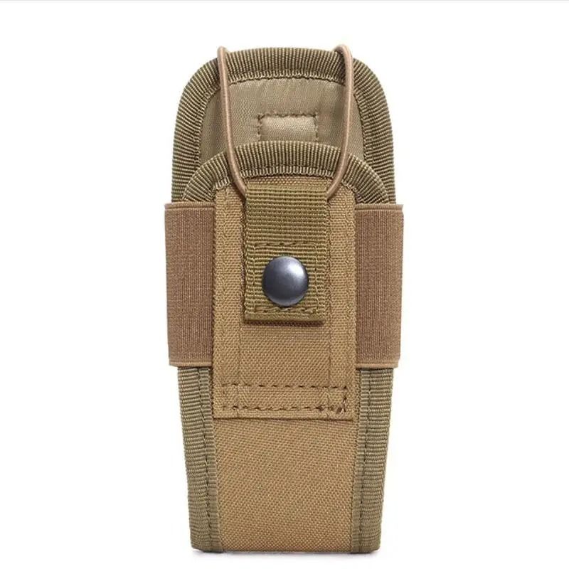 Nylon Walkie Talkie Holster Pouch Waist Carry Bag for Camping Hunting