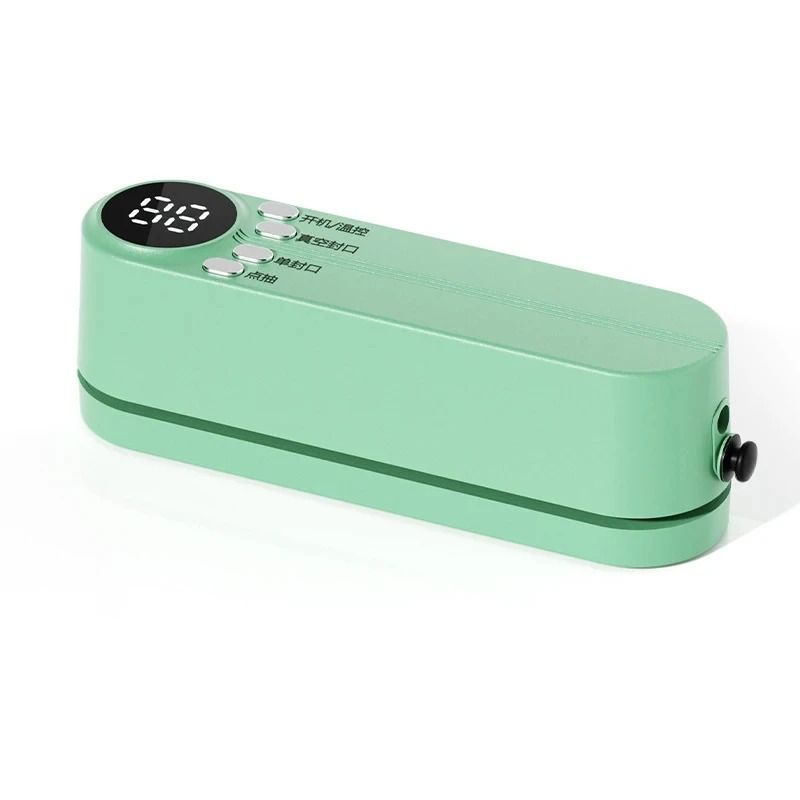 Wireless Vacuum Food Sealer with USB Charging and External Suction for Food Storage