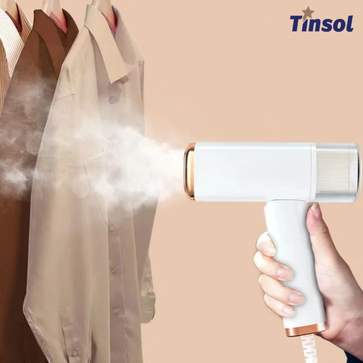 Handheld Foldable Steam Iron 1000W Portable Garment Steamer