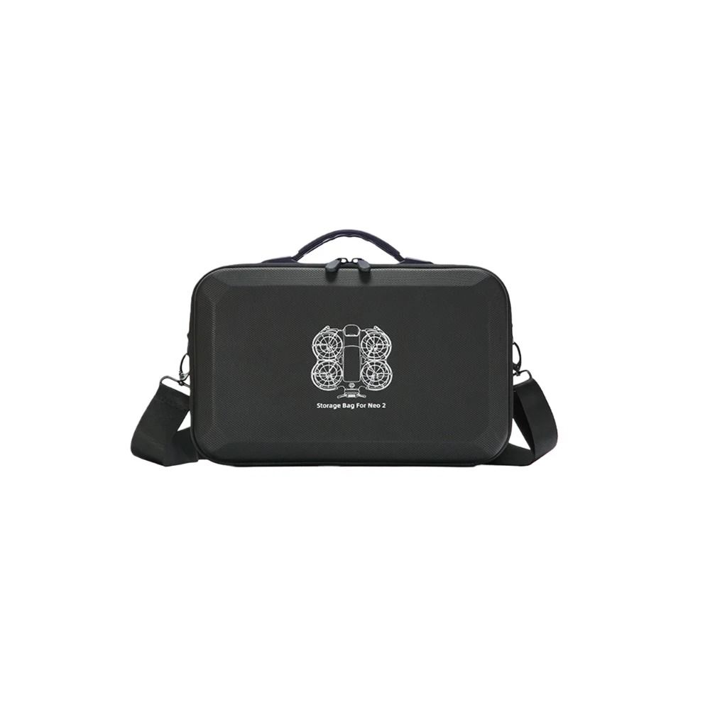Shockproof Shoulder Carrying Case for DJI Neo 2 with RC N3 and Battery Storage