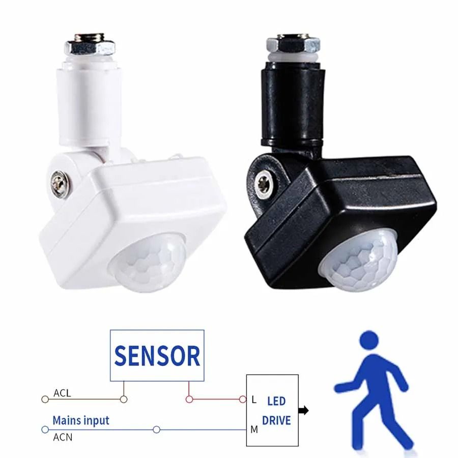 Ac Motion Sensor AC Motion Sensor Light Switch PIR Infrared Automatic Detecto | Inspire ...