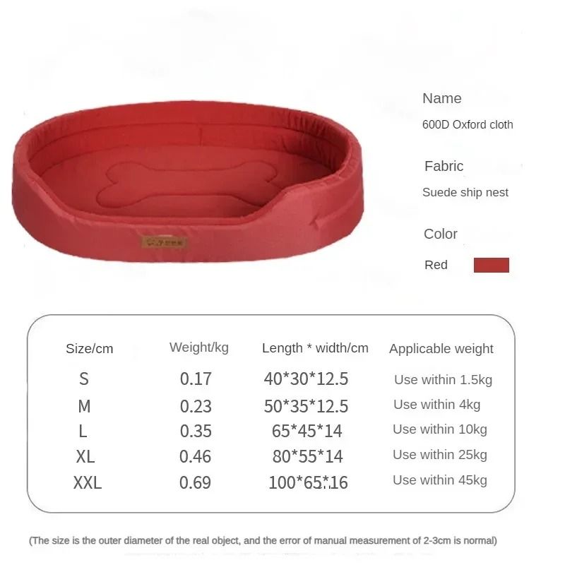 Waterproof Dog Bed Cushion Sofa Style Pet Sleeping Mat for Small Medium and Large Dogs