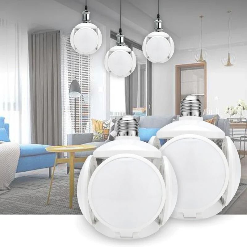 Foldable Led Bulb LED Folding UFO Light Bulb E27 40W 360 Degree Adjustable Cei | Inspire ...