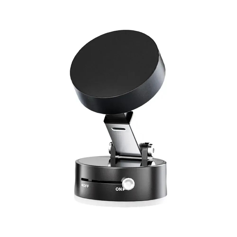 Foldable Magnetic Vacuum Suction Phone Holder with Double Sided Cup for Home and Car