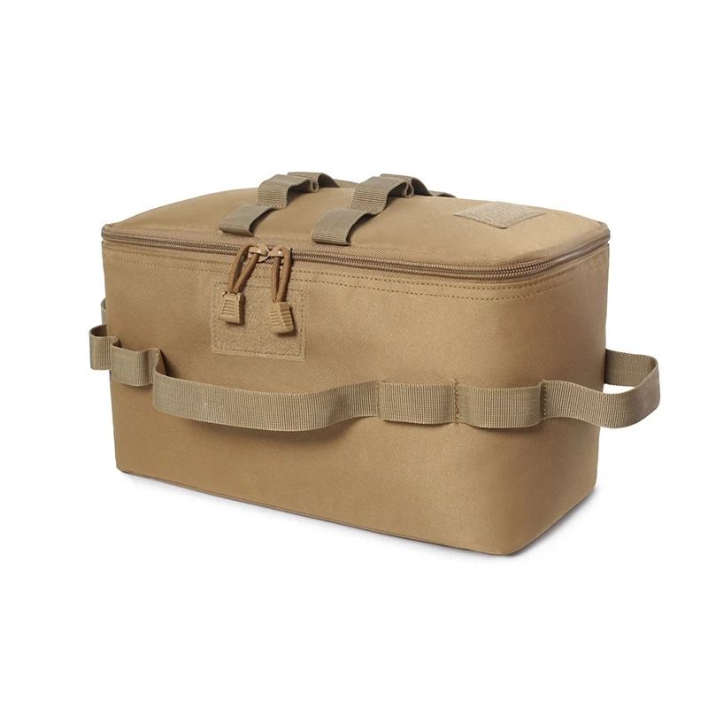 Outdoor Camping Storage Bag – Large Capacity Cookware & Gas Tank Organizer