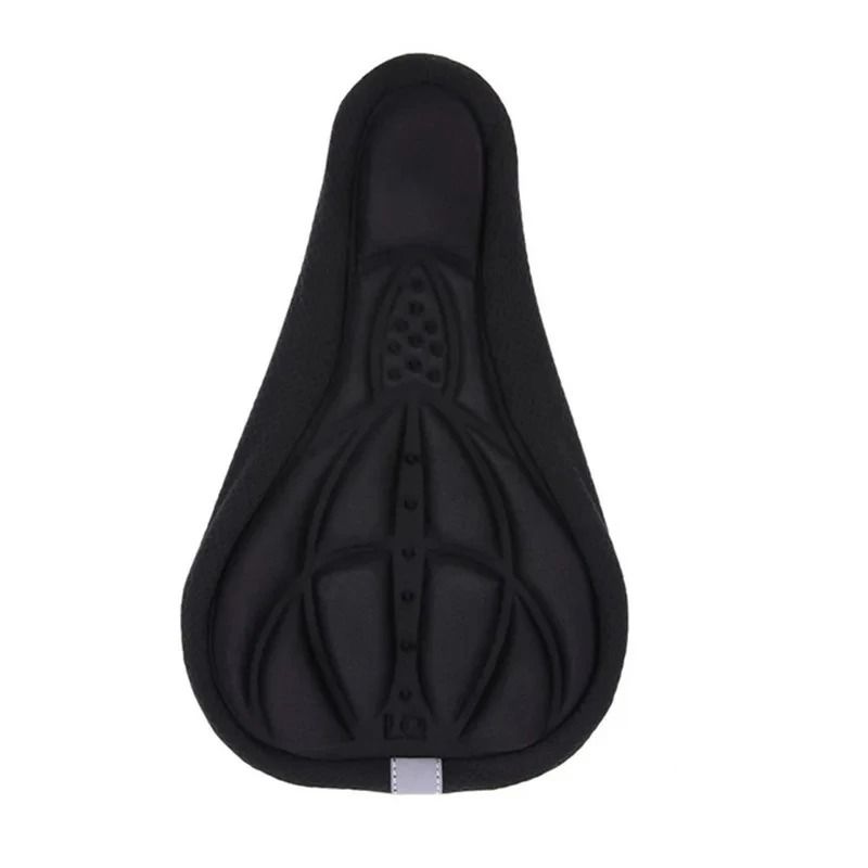 Soft 3D Padded Cycling Bicycle Saddle Cover – Comfortable PE Foam Cushion Mat for MTB & Road Bikes