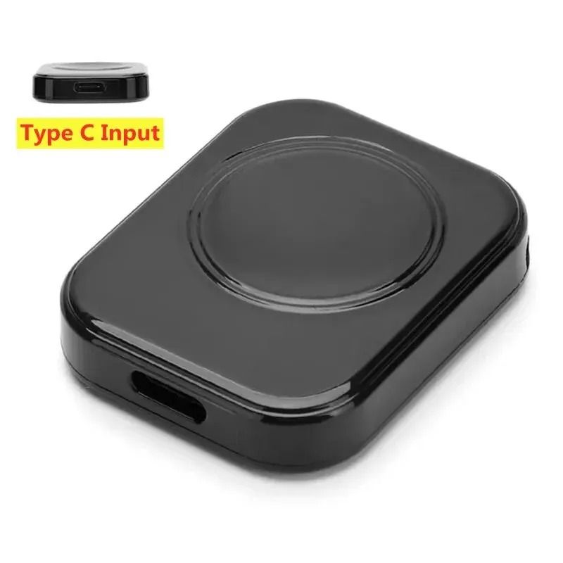 Portable Dual-Interface Magnetic Wireless Charger for Apple Watch Series 9-1 & Ultra