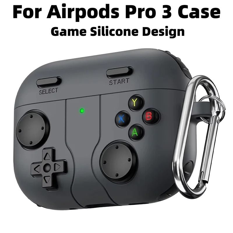 3D Cartoon Game Case for AirPods Pro 1st and 2nd Gen Silicone Earphones Protection Cover