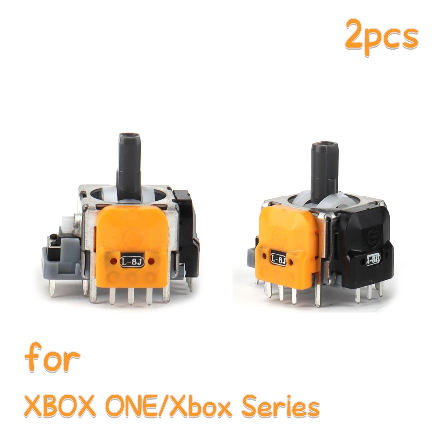 1 Pair Replacement Hall Effect Joystick 3D Analog Sensor ThumbStick for PS5 PS4 Xbox Series Controller Repair Parts