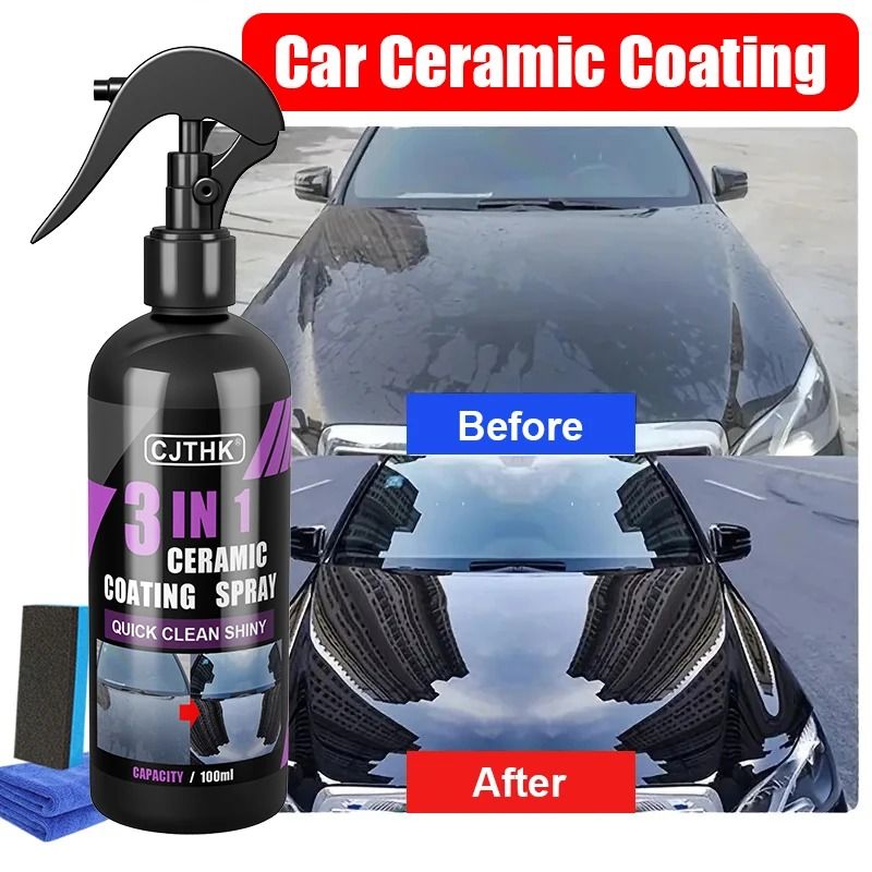 Car Ceramic Nano Coating Liquid Hydrophobic Paint Protection | Inspire ...