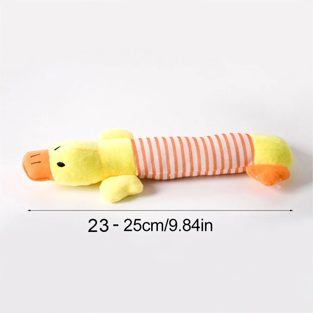 Simulated Animal No-Stuffing Dog Toy - Durable Plush Squeaky Pet Chew