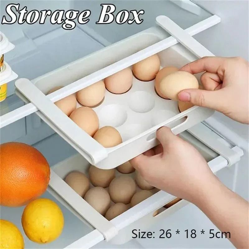 3-Layer Reversible Egg Storage Organizer