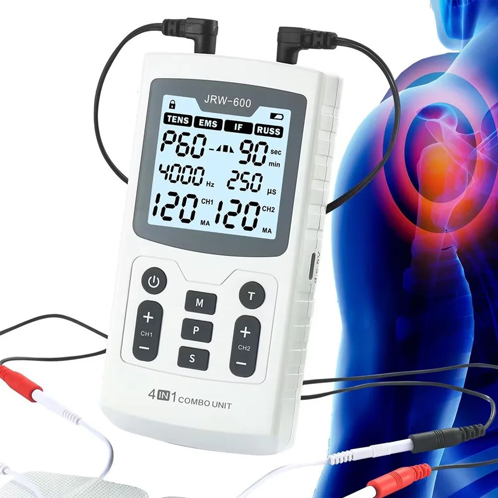 4 In 1 Electric Muscle Stimulator Physiotherapy Device | Inspire Uplift