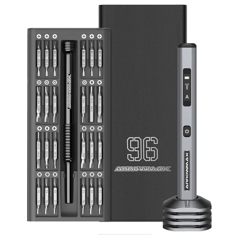 ARROWMAX SES Pro Plus Precision Electric Screwdriver Set with Smart Body Sensory Torque Control