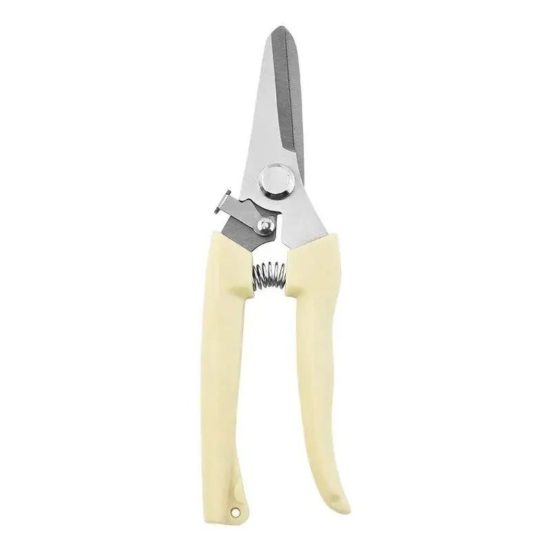 Stainless Steel Professional Pruning Scissors – Multifunctional Bypass Garden Shear for Flower & Tree Branches