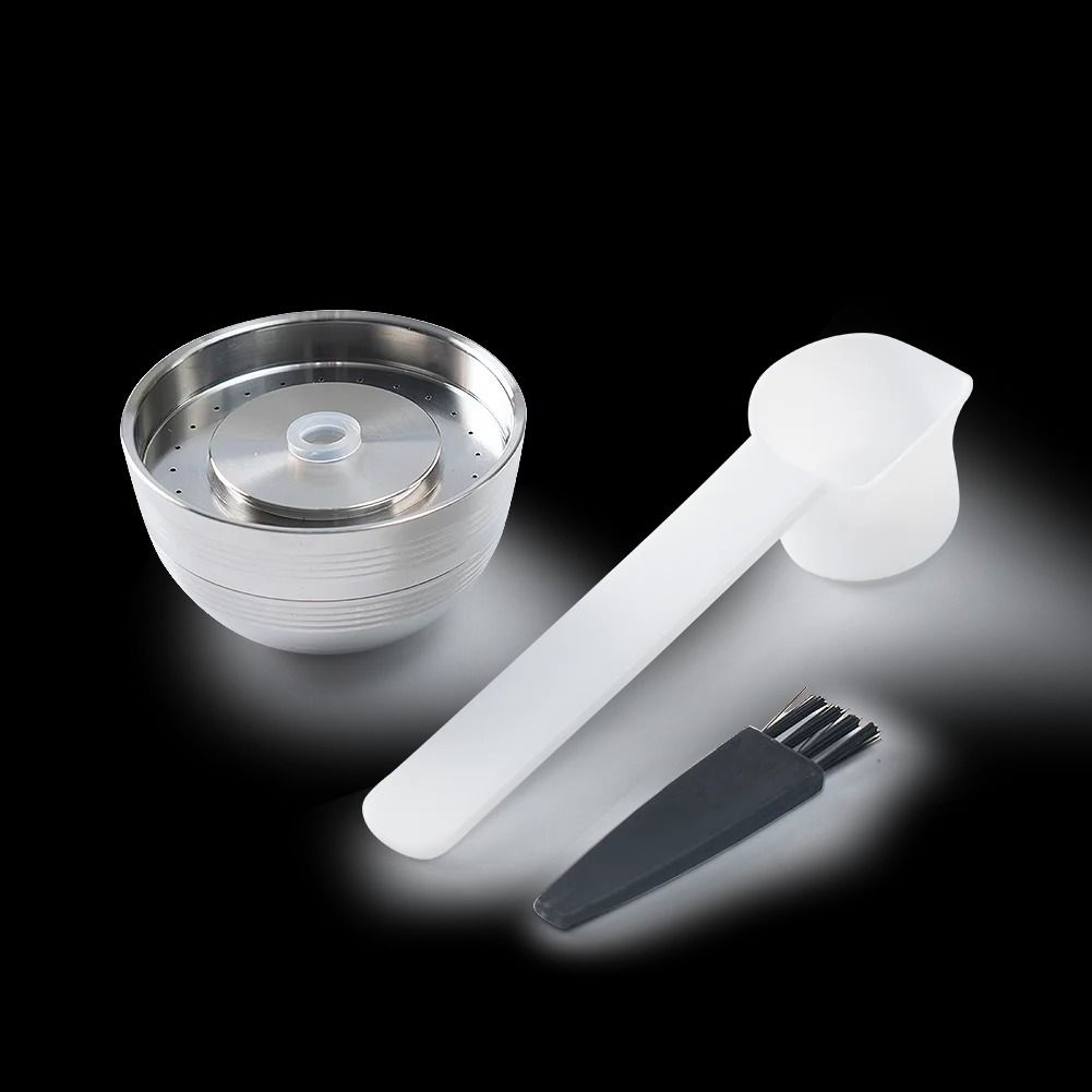 iCafilas Nespresso Vertuo Reusable Capsule – Stainless Steel Refillable Pod for Vertuoline and Vertuo Pop