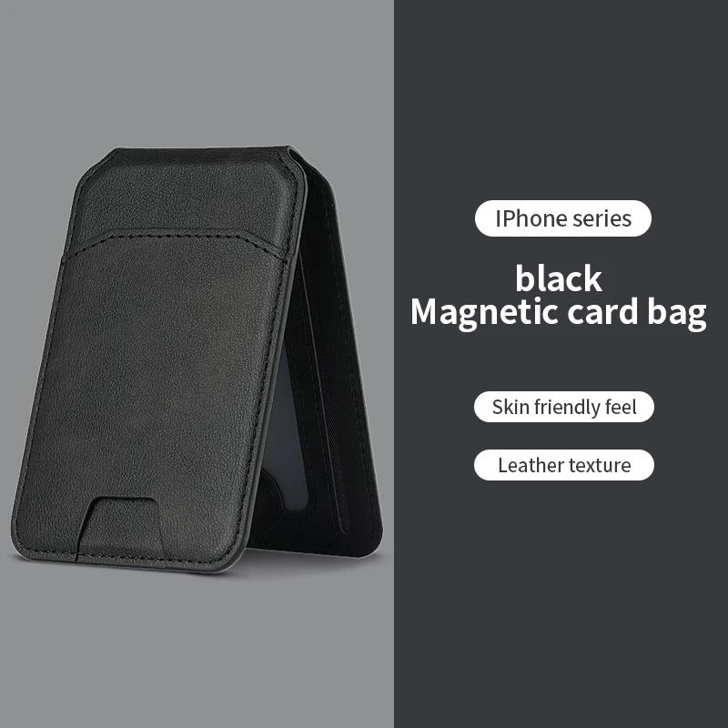 Luxury MagSafe Magnetic Leather Wallet | Premium Card Holder Case for iPhone 16, 15, 14, 13, 12 Pro Max