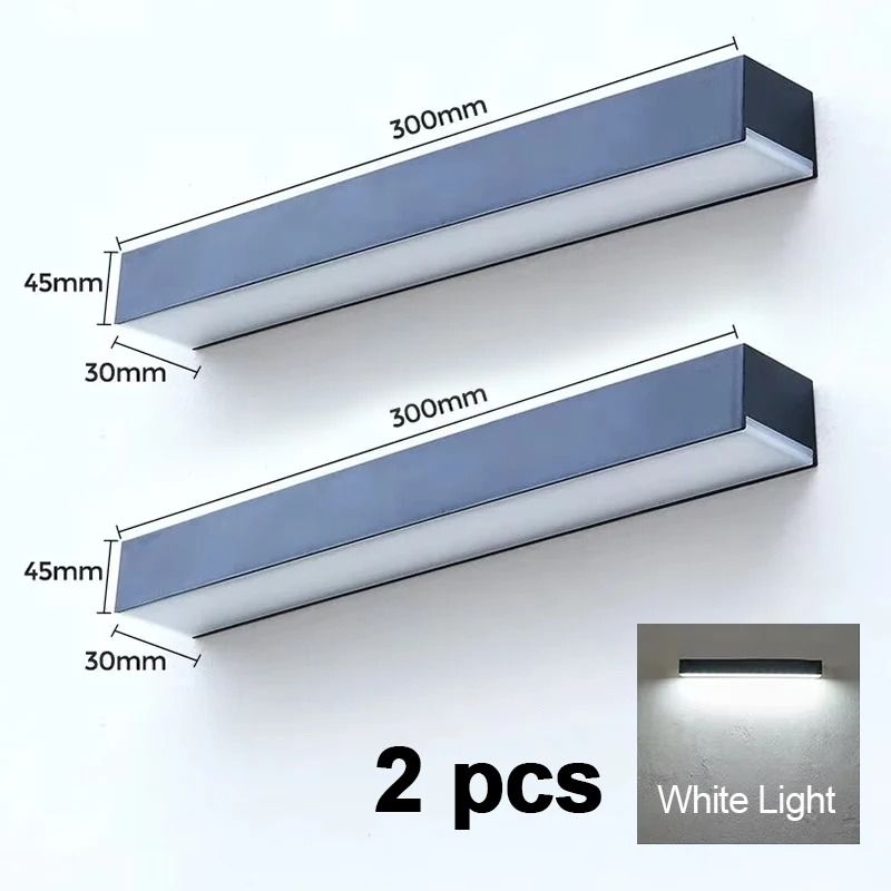 LED Solar Magnetic Wall Light Waterproof Outdoor Night Lights with Dimmable Brightness
