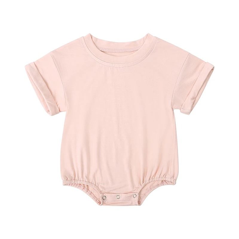 2026 Newborn Bamboo Fiber Romper | Premium Short Sleeve Infnat Jumpsuit & Eco-Friendly Summer Body Clothes
