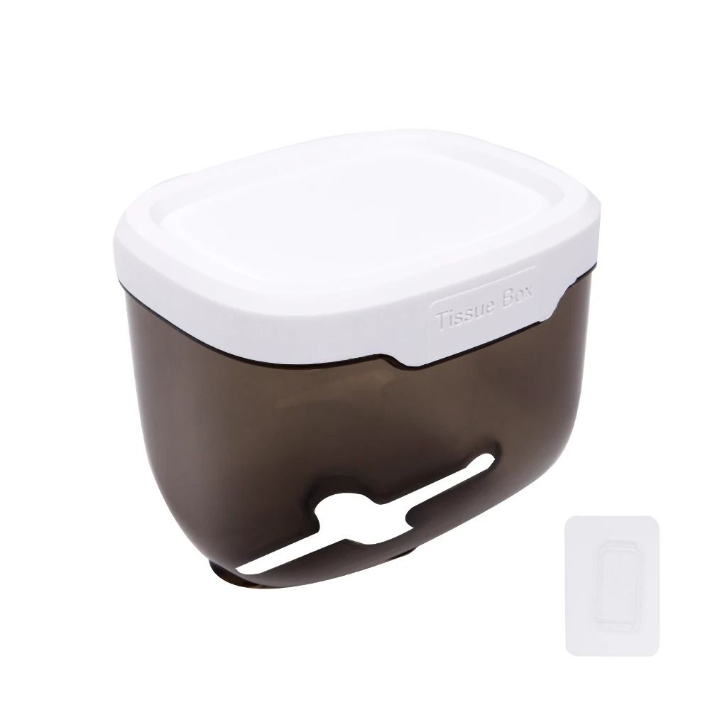 Waterproof Wall Mount Toilet Paper Holder Shelf and Storage Box Rack