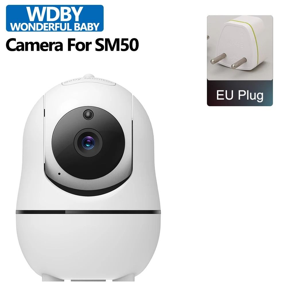 SM50 Video Baby Monitor Expansion Camera 4x Zoom PTZ Temperature Sensor