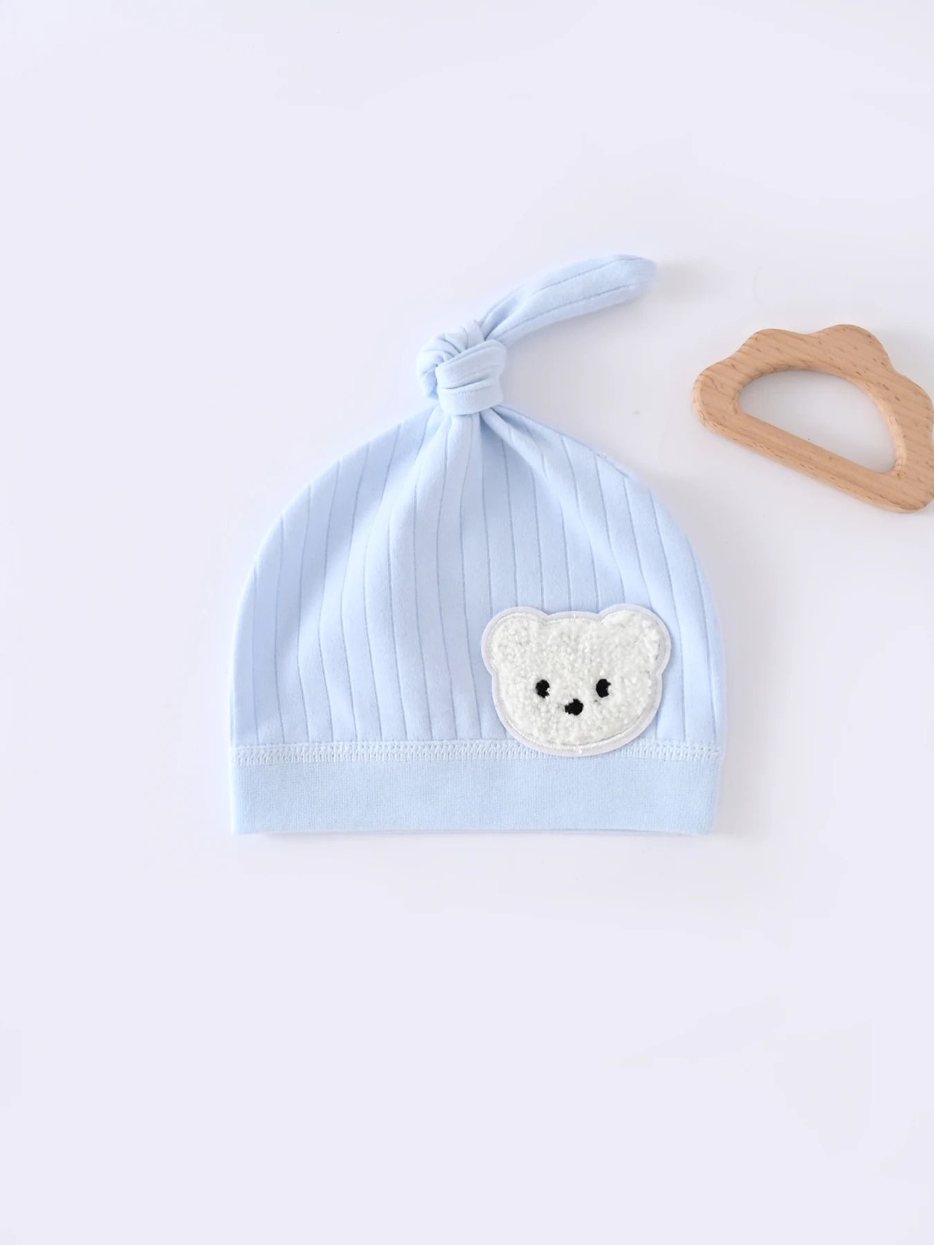 Pure Cotton Newborn Beanie – High-Fidelity Four-Seasons Infant Cap
