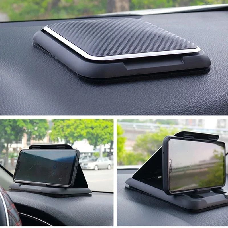 Universal Anti-Slip Dashboard Car Phone Holder and High-Performance Adjustable Smartphone Support
