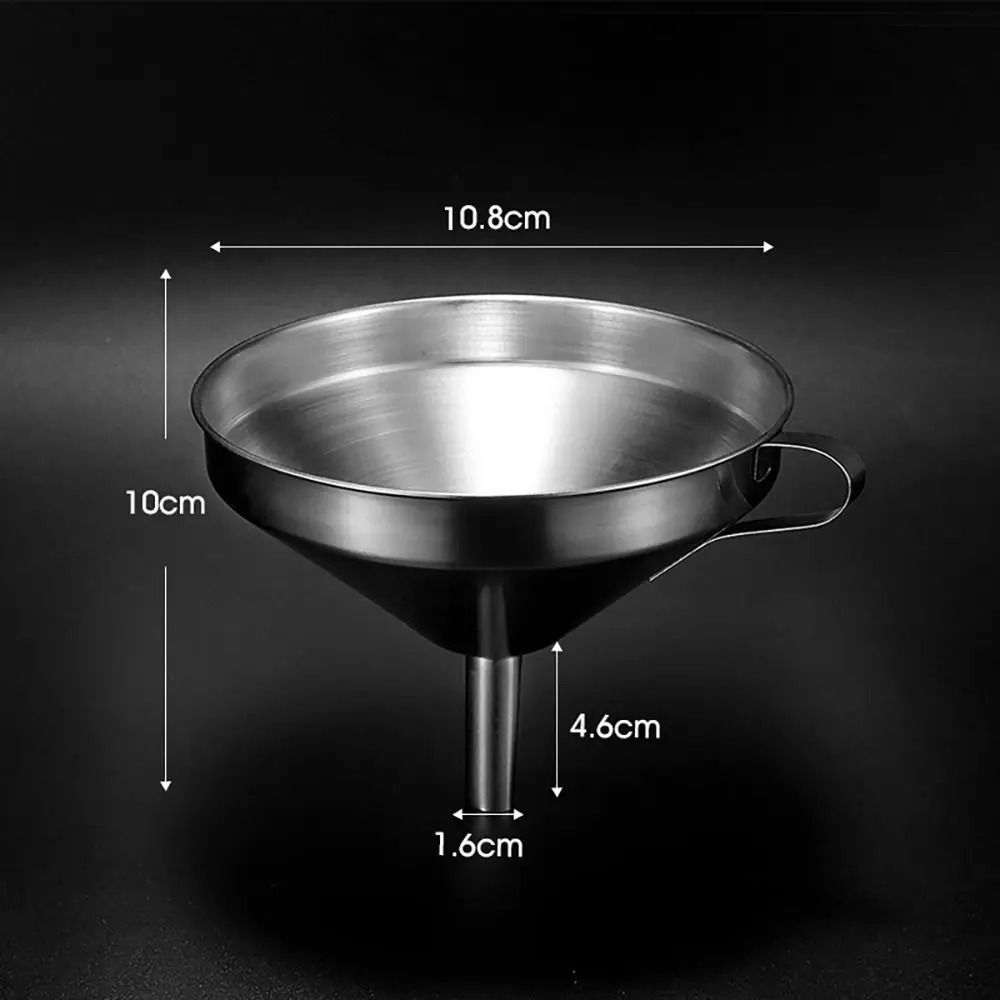 Wide-Mouth Stainless Steel Funnel and High-Performance Fluid Transfer Architecture