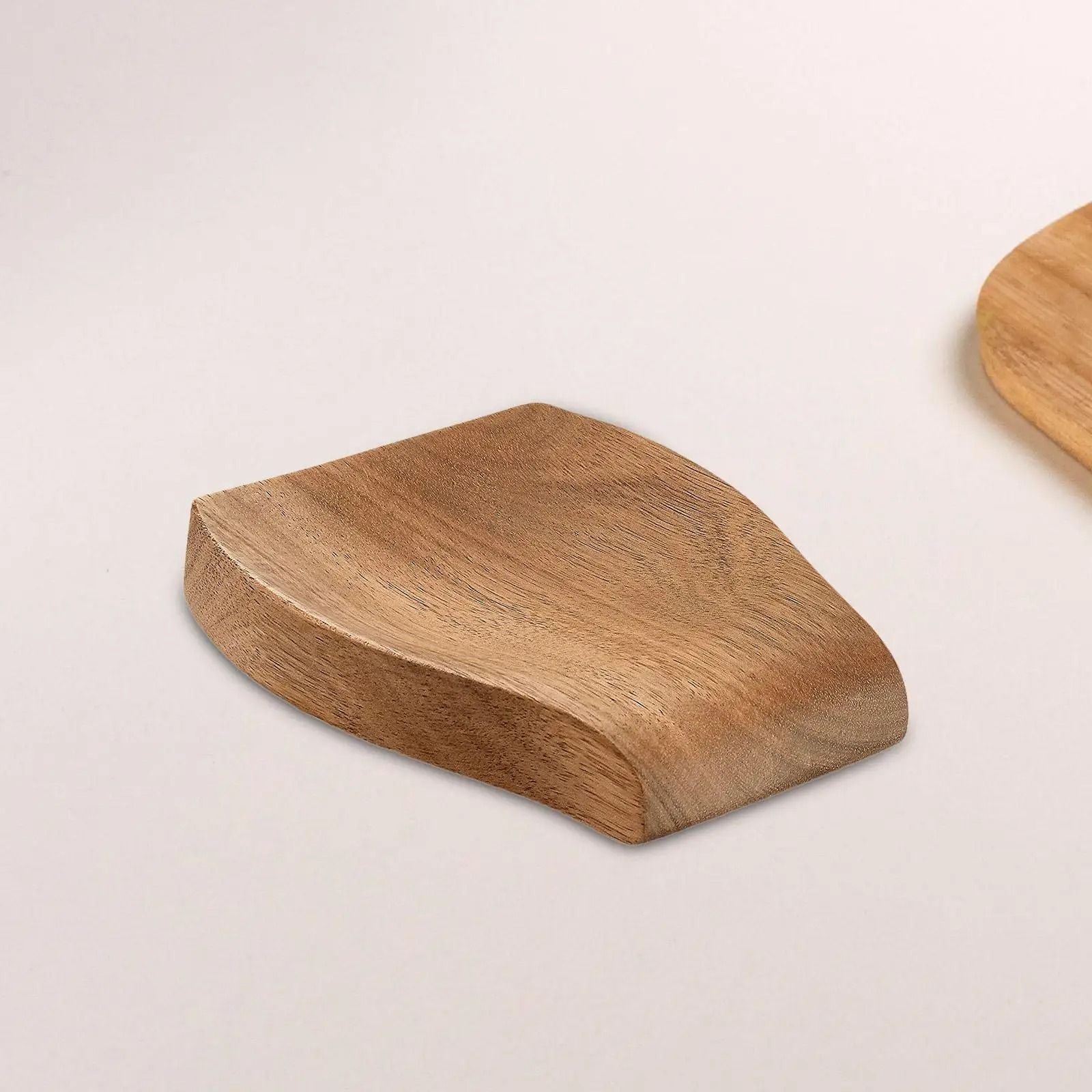 Wooden Spoon Rest and High-Fidelity Countertop Logistics Architecture