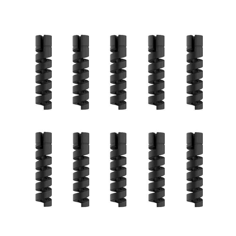 10PCS Silicone Spiral Data Cable Protectors and USB Wire Savers