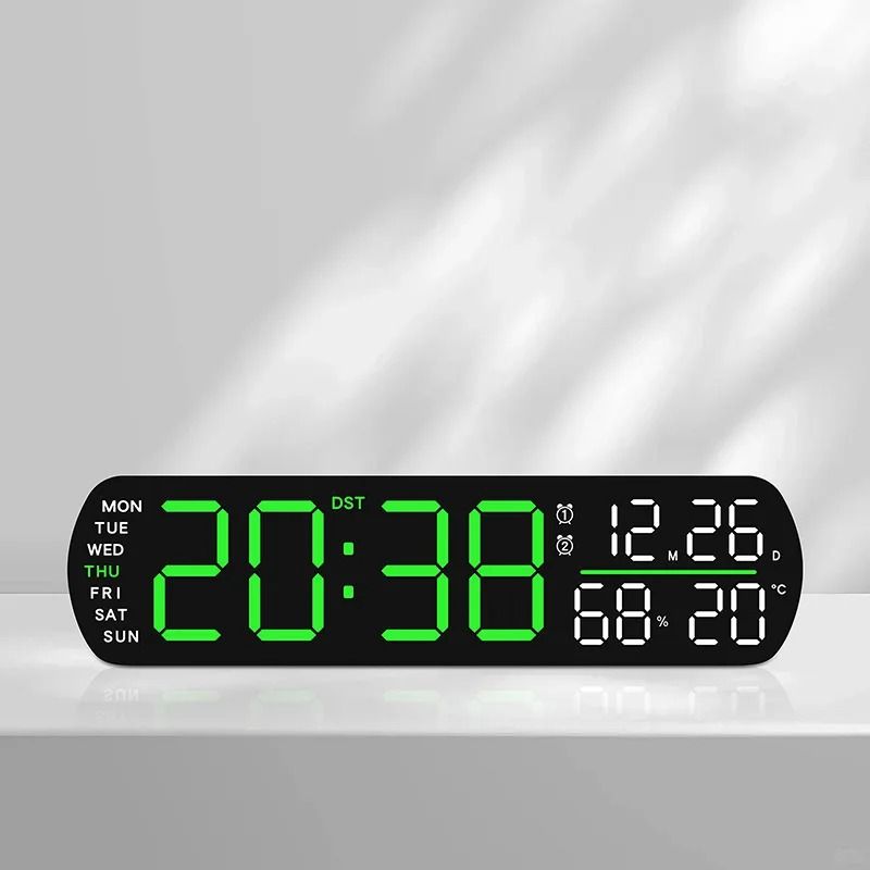 Wide-View Pro Digital Smart Clock The Ultimate All-in-One De | Inspire ...