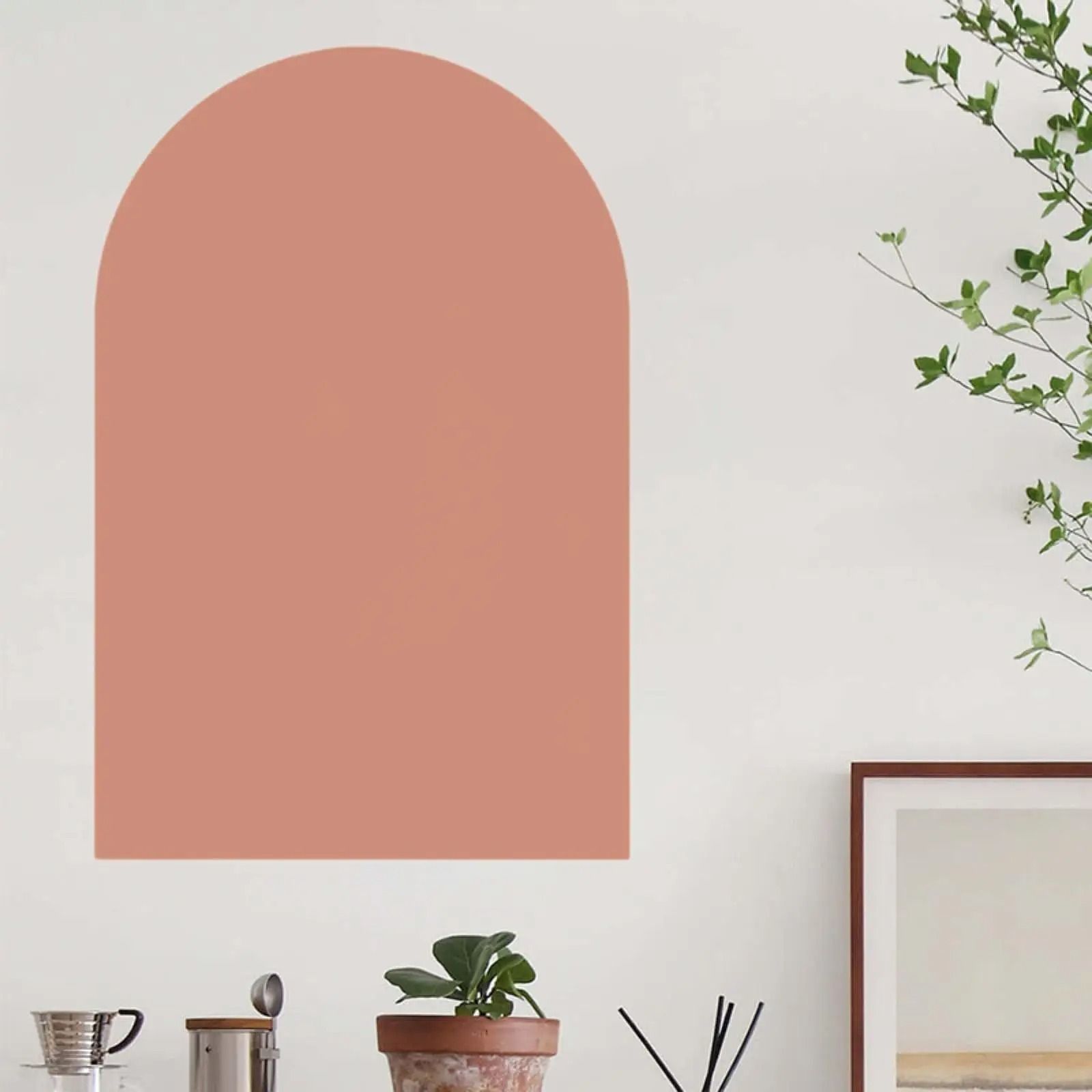 Boho Arch Wall Decal | PVC Removable Wallpaper Mural | Moder | Inspire ...